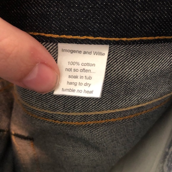 Imogene + Willie Mid Rise Dark Wash Skinny Jeans - Picture 6 of 9